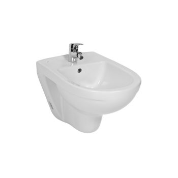   Jika Lyra Plus H8303810003041 Fali bidé, nyitott csaplyukkal, látszó vagy rejtett  vízbevezetéshez