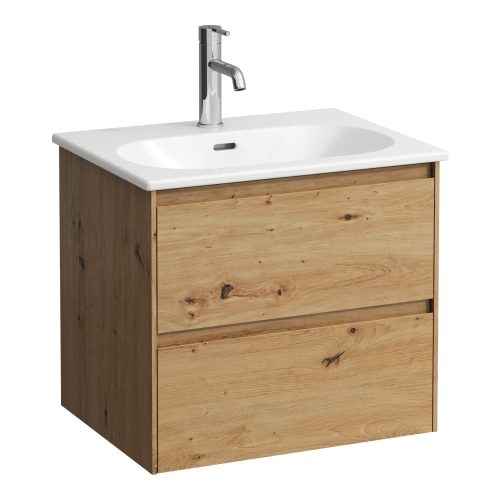 Laufen Lani vékony mosdó és alsószekrény kombináció H8600832671041, 60 cm