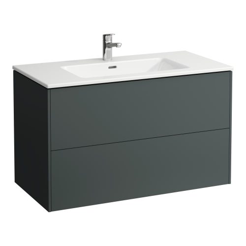 Laufen Pro S vékony mosdó és alsószekrény kombináció H8649622661041, 100 cm