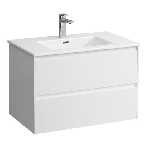 Laufen Pro S vékony mosdó és alsószekrény kombináció H8649652601041, 80 cm, több színben