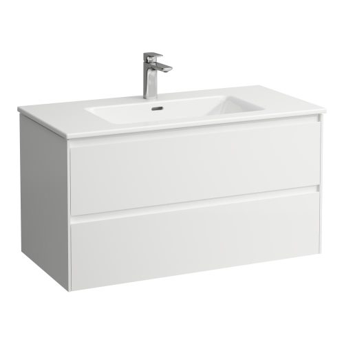 Laufen Pro S vékony mosdó és alsószekrény kombináció H8649672601041, 100 cm, több színben