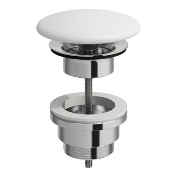   Laufen H8981840000001 Lefolyószelep, nem zárható, porcelán, fényes fehér