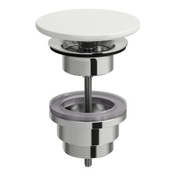   Laufen H8981887570001 Lefolyószelep, nem zárható, porcelán, matt fehér