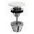 Laufen H8981927570001 Lefolyószelep, zárható, Click-clack, porcelán matt fehér