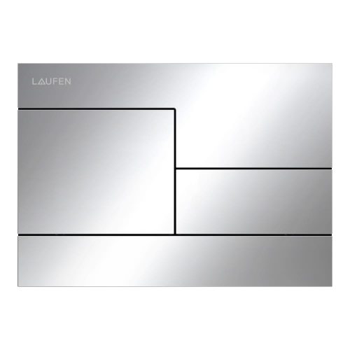 Laufen H9001180040001 INEO SKYLINE öblítő nyomólap, kettős öblítéshez, fényes króm