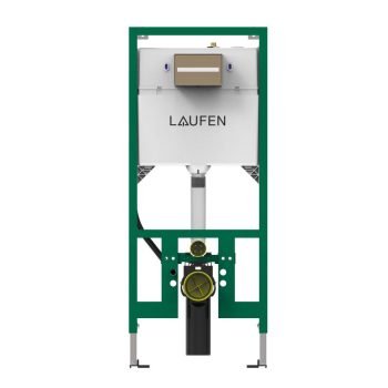  Laufen H9201100000001 INEO INEOLINK falba épített keret öblítőtartállyal, fali WC-khez, compact, vékonyított kivitel