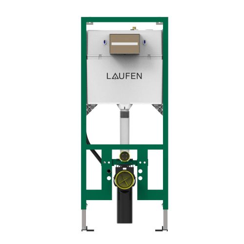 Laufen H9201100000001 INEO INEOLINK falba épített keret öblítőtartállyal, fali WC-khez, compact, vékonyított kivitel