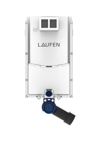 Laufen H9261030000001 INEO INEOLINK falba épített öblítőtartály fali WC-khez és bidéfunkciós WC-khez, keret nélkül