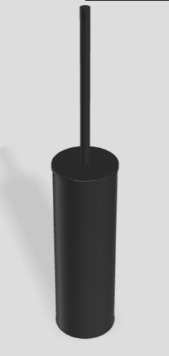 3MM Tag fali wc kefe, matt fehér, fekete vagy nikkel színekben