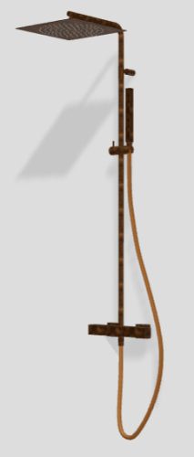 3MM Hask termosztátos zuhanyoszlop, különleges színekben