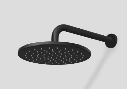 3MM Nanotech fali fejzuhany, matt fehér, fekete vagy nikkel színben