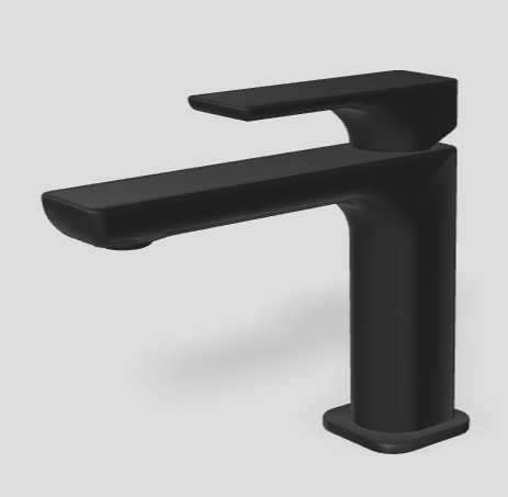 3MM Hask mosdó csaptelep, 146 mm magas, matt fehér, fekete vagy nikkel színben