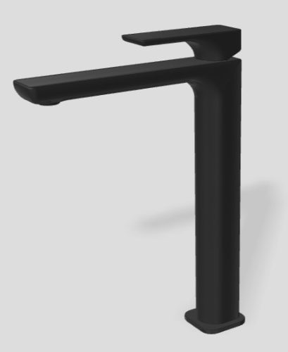 3MM Hask mosdó csaptelep, 292 mm magas, matt fehér, fekete vagy nikkel színben