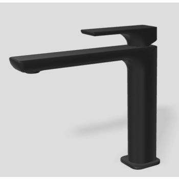   3MM Hask mosdó csaptelep, 206 mm magas, matt fehér, fekete vagy nikkel színben