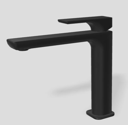 3MM Hask mosdó csaptelep, 206 mm magas, matt fehér, fekete vagy nikkel színben