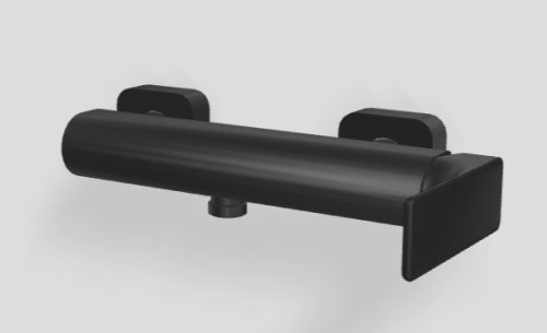 3MM Hask zuhany csaptelep, zuhanyszett nélkül, matt fehér, fekete és nikkel színben