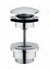 3MM Lefolyószelep, zárható, Click-clack, különleges színekben