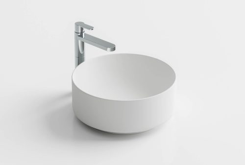 Arbi Smart 38 mosdótál R009, 38 cm, kerek, matt fehér