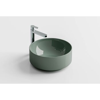   Arbi Smart 38 mosdótál R009C, 38 cm, kerek, fényes porcelán, több színben