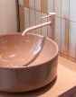 Arbi Smart 38 mosdótál R009C, 38 cm, kerek, fényes porcelán, több színben