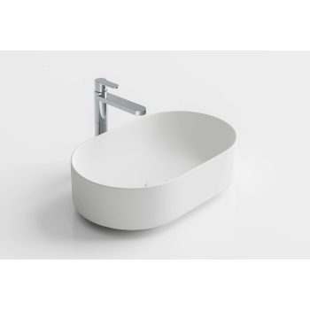 Arbi Smart 54 mosdótál R00A, 54 cm, ovális, matt fehér