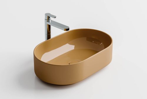 Arbi Smart 54 mosdótál R00AC, 54 cm, ovális, fényes porcelán, több színben