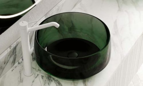 Arbi Brandy 42 mosdótál R00W, 42 cm, kerek, fényes akril, több színben