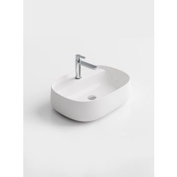   Arbi Whisky 53 mosdótál R01C, 53 cm, szögletes, fényes fehér