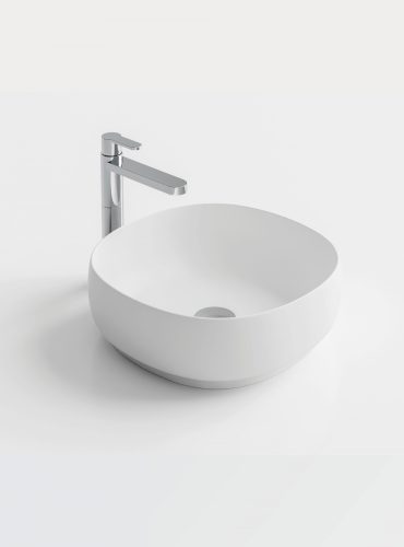 Arbi Almond 41 mosdótál ROOL, 41 cm, matt fehér