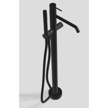   3MM Up+ álló kád csaptelep, 882 mm magas, matt fehér, fekete és nikkel színben