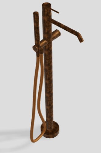 3MM Up+ álló kád csaptelep, 882 mm magas, különleges színekben