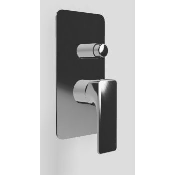 3MM Hask zuhany-kád csaptelep, 2 fogyasztóhoz, króm