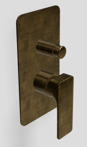 3MM Hask zuhany-kád csaptelep, 2 fogyasztóhoz, különleges színekben