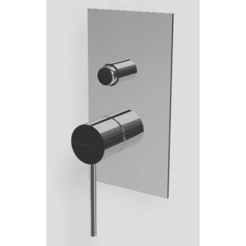   3MM Up+ zuhany-kád csaptelep, 2 fogyasztóhoz, króm színben