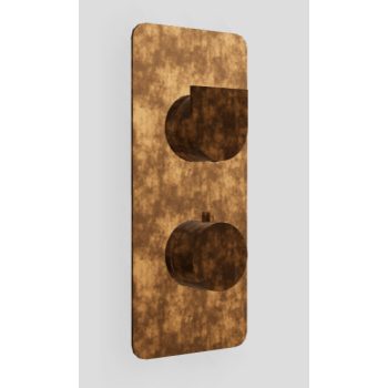   3MM Hask termosztátos zuhany-kád csaptelep, 3 fogyasztóhoz, különleges színekben