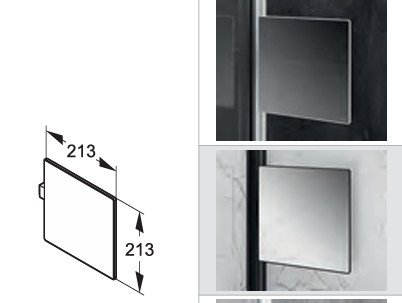 HÜPPE SELECT+ SL2301 tükör a profilsínhez