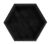 STUDIO ONE PRIME NEGRO 10,8 x 12,4 cm fényes fali csempe