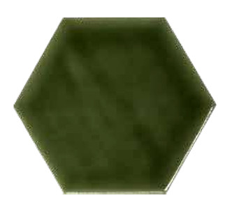 STUDIO ONE PRIME URANO VERDE 10,8 x 12,4 cm fényes fali csempe