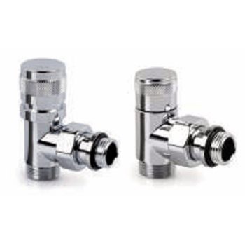   TOSO 0613 RADIÁTOR SZELEPKÉSZLET FEHÉR VAGY KRÓM SZÍNBEN, SAROK