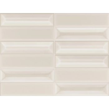   CERAMICA VOGUE FLAUTI Tejfehér 5 x 20 cm falicsempe keverék, fényes FLLG20