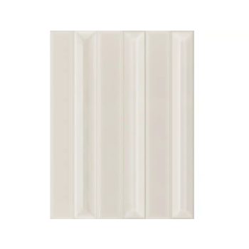   CERAMICA VOGUE FLAUTI Tejfehér 5 x 40 cm falicsempe keverék, fényes FLLG40