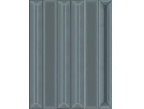 CERAMICA VOGUE FLAUTI Delfinkék 5 x 40 cm falicsempe keverék, fényes FLLC40