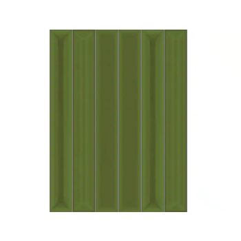  CERAMICA VOGUE FLAUTI Avokádó zöld 5 x 40 cm falicsempe keverék, fényes FLLE40