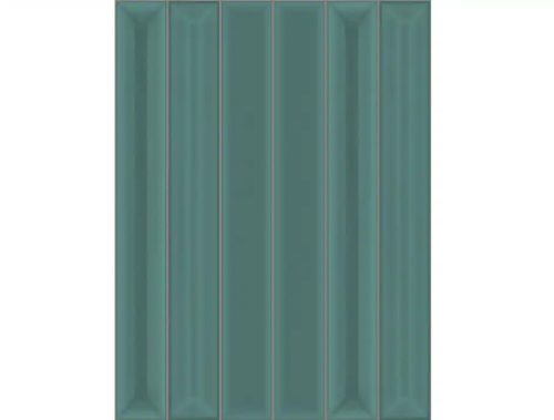 CERAMICA VOGUE FLAUTI Türkizkék 5 x 40 cm falicsempe keverék, fényes FLLQ40