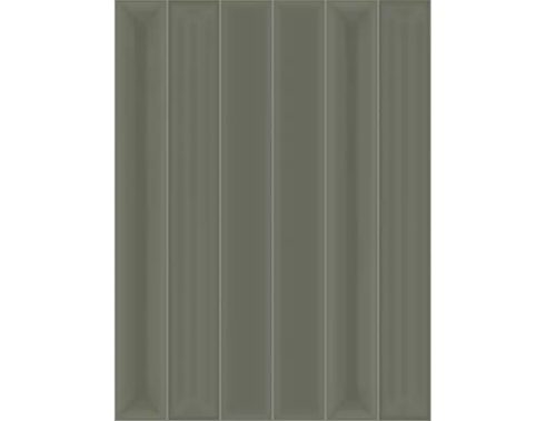 CERAMICA VOGUE FLAUTI Bazalt szürke 5 x 40 cm falicsempe keverék, fényes FLLV40