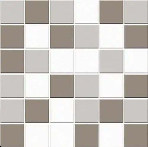CERAMICA VOGUE INTERNI MATT MOZAIK KEVERÉK, 5 X 5 CM MÉRETBEN,  FALI ÉS PADLÓCSEMPE