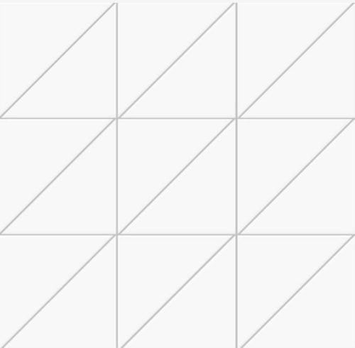 CERAMICA VOGUE INTERNI GHIACCIO TRIANGOLI MATT MOZAIK, FALI ÉS PADLÓCSEMPE