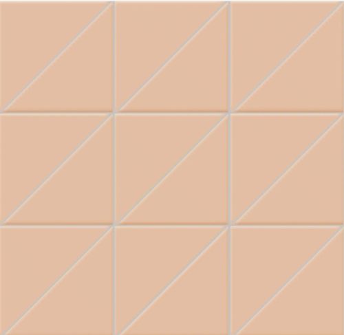 CERAMICA VOGUE INTERNI BEIGE TRIANGOLI MATT MOZAIK, FALI ÉS PADLÓCSEMPE
