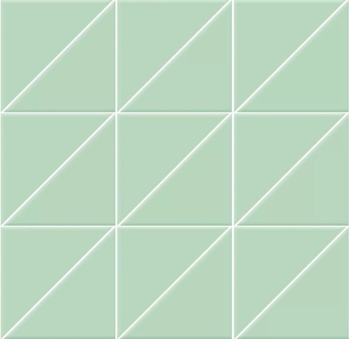 CERAMICA VOGUE INTERNI GIADA TRIANGOLI MATT MOZAIK, FALI ÉS PADLÓCSEMPE