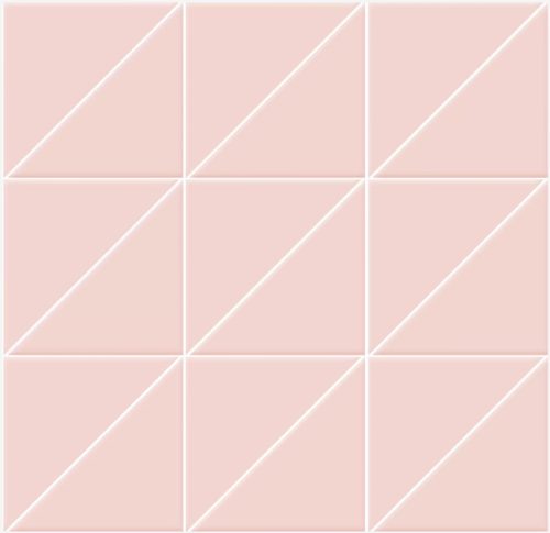 CERAMICA VOGUE INTERNI ROSA TRIANGOLI MATT MOZAIK, FALI ÉS PADLÓCSEMPE